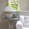 Serville Table Lamp Stone and Shade - Pre-Order - Distinctly Living