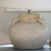 Serville Table Lamp Stone and Shade - Pre-Order - Distinctly Living