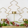 Triple Christmas Tree Candle Holder - Distinctly Living