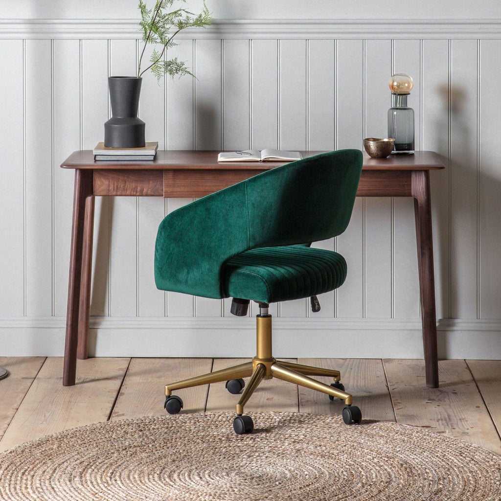 Valencia 1 Drawer Desk Walnut or Oak - Distinctly Living 